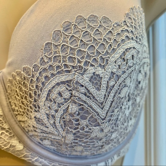 Victoria’s Secret Gray Lined Demi‎ Bra 32DDD - Picture 3 of 8